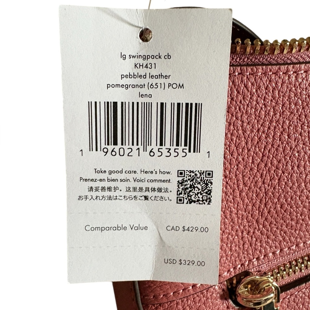 Kate Spade Pomegranate Pebbled Leather Crossbody Bag - Picture 2 of 4
